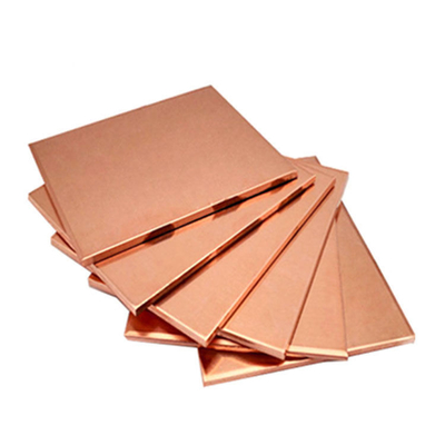 ASTM 4x8 কপার শিট 99% বিশুদ্ধ তামা উপাদান C10100 C10200 C10300