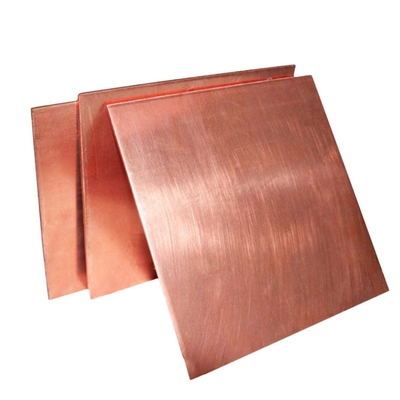 C12200 99.999% কপার ক্যাথোড শীট প্লেট উপাদান 0.1 - 100 মিমি পুরুত্ব