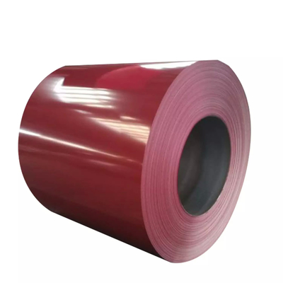 ছাদ SGC440 রঙ প্রলিপ্ত গ্যালভানাইজড কয়েল 600mm PPGI