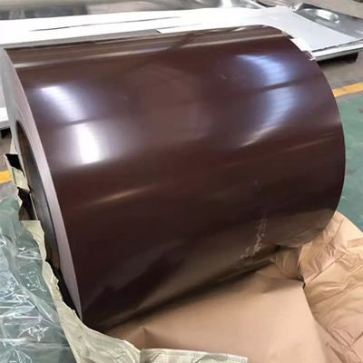 ছাদ SGC440 রঙ প্রলিপ্ত গ্যালভানাইজড কয়েল 600mm PPGI