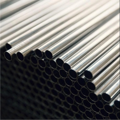 ঢালাই গোলাকার পাইপ 0.3mm-3mm বেধ 8K Ba 2b Hl AISI ASTM Ss 201 304 304L Ss পাইপ 316 316L 430 SUS304 পাইপ