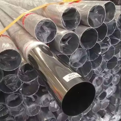 ASTM A554 EN10296-2 পোলিশ এসএস 304 স্টেইনলেস স্টীল ওভাল টিউব পাইপ দাম