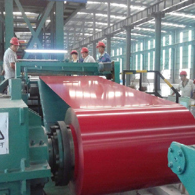 DC51 SGCC PPGI গ্যালভানাইজড স্টিল কয়েল DX51D প্রি পেইন্টেড ফ্ল্যাঞ্জ প্লেটের জন্য
