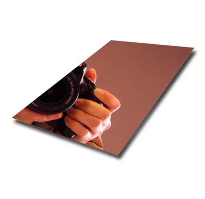 শিল্প প্রয়োগের জন্য মিরর ফিনিস ক্ষয় প্রতিরোধী ঠান্ডা ঘূর্ণিত স্টেইনলেস স্টীল প্লেট